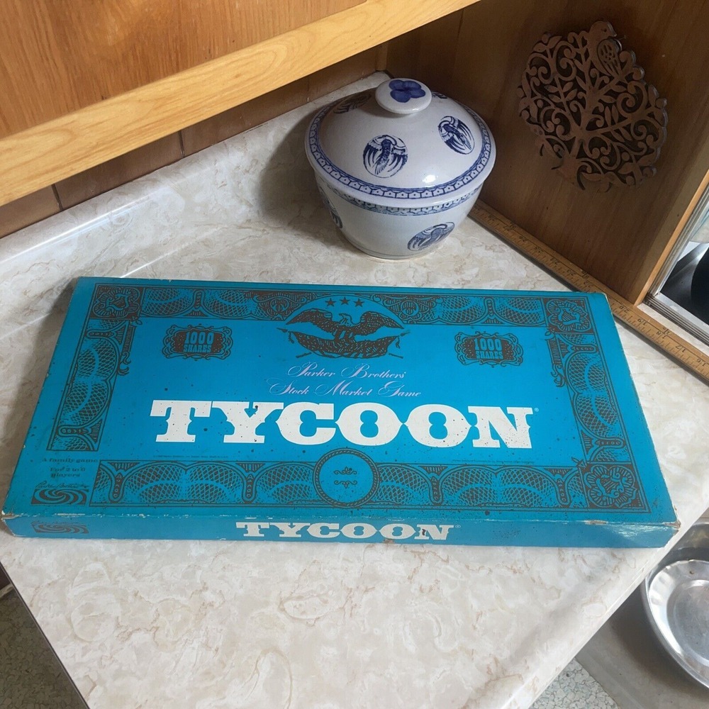 1966 Tycoon Parker‎ Brothers Stock Market Game Hard to Find!
